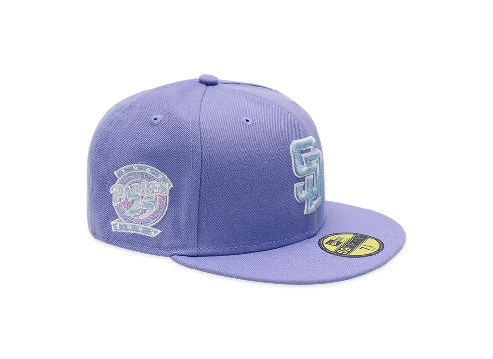 NEW ERA x MLB The Cap 59Fifty San Diego Padres "Lavender"