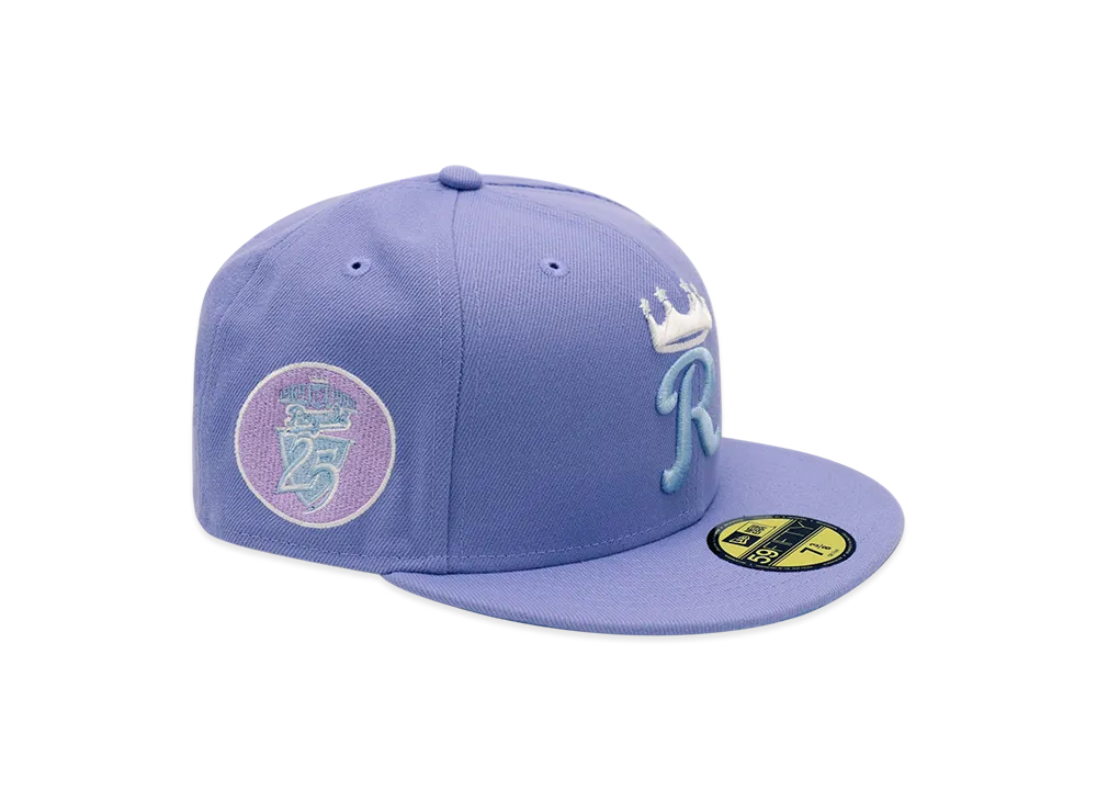 NEW ERA x MLB The Cap 59Fifty Kansas City Royals "Lavender"