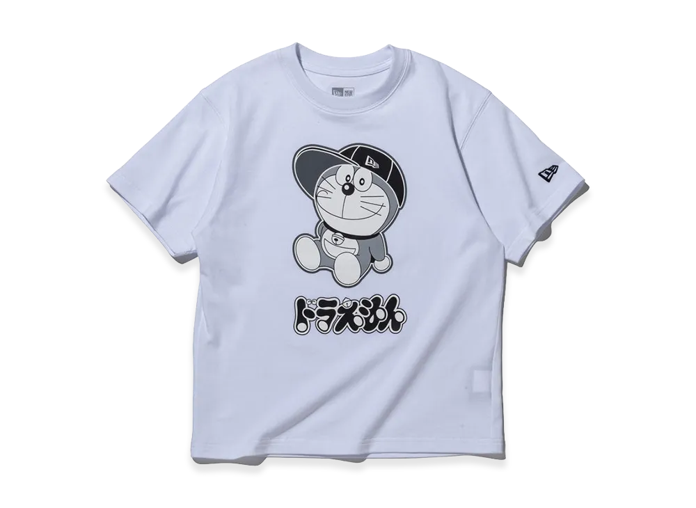 NEW ERA x Doraemon Youth Short Sleeve Cotton T-Shirt Cap Kids "White"