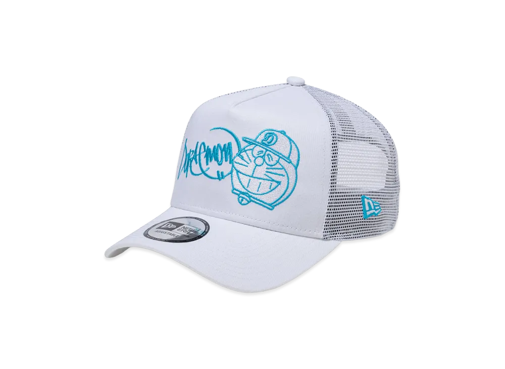 NEW ERA x Doraemon 9Forty A-Frame Trucker Doraemon Graffiti "White"