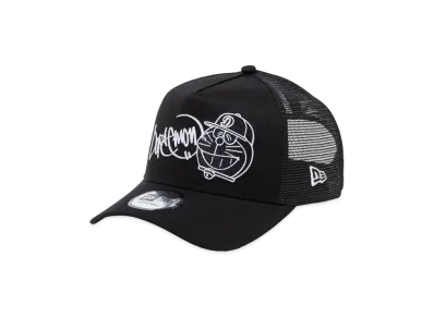 NEW ERA x Doraemon 9Forty A-Frame Trucker Doraemon Graffiti "Black"