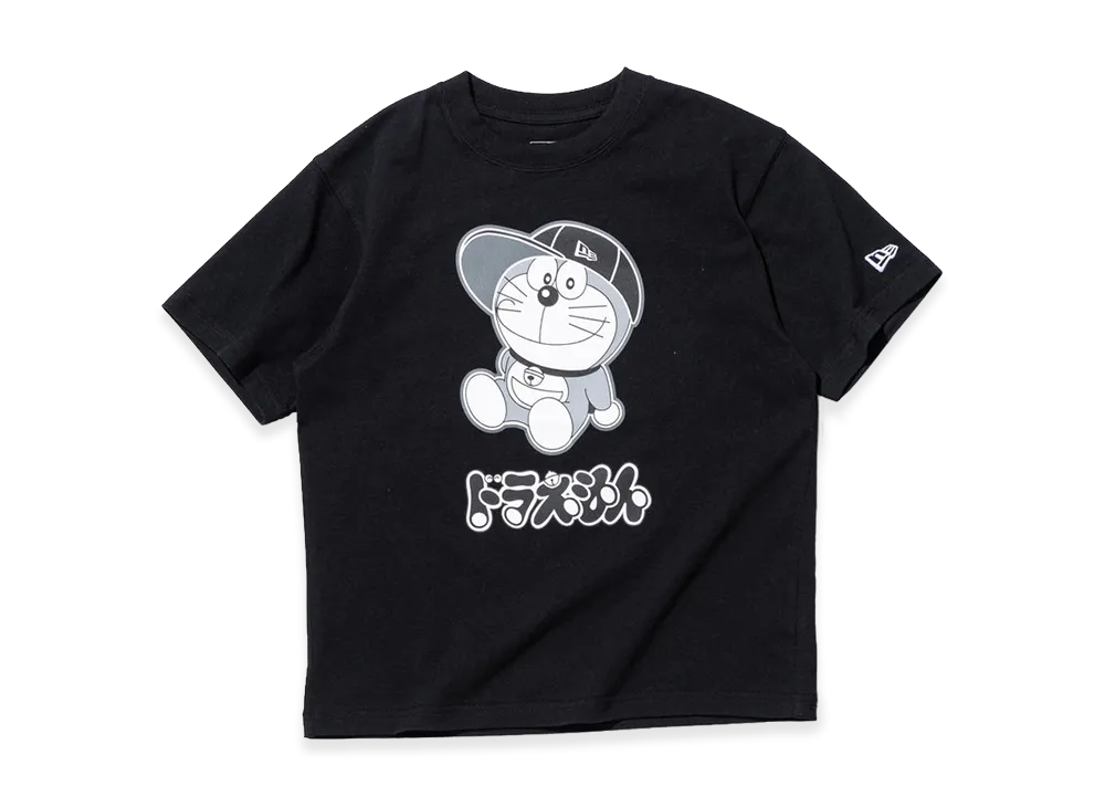 NEW ERA x Doraemon Youth Short Sleeve Cotton T-Shirt Cap Kids "Black"