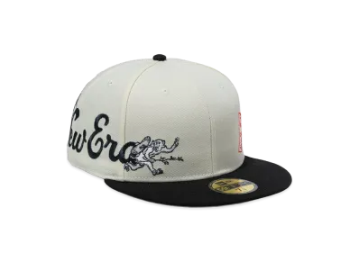 NEW ERA x Choju-giga 59Fifty "Chrome White/Black"