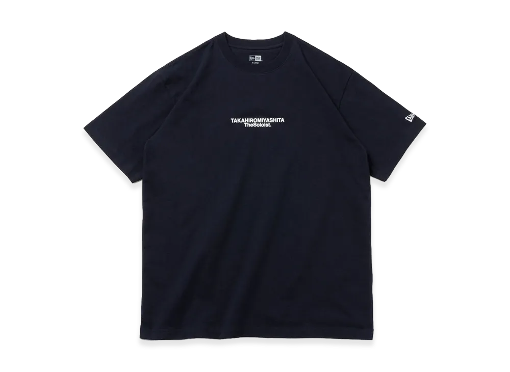NEW ERA x TAKAHIROMIYASHITATheSoloist. SS24 S/S Cotton T-Shirt Regular Fit "Navy"