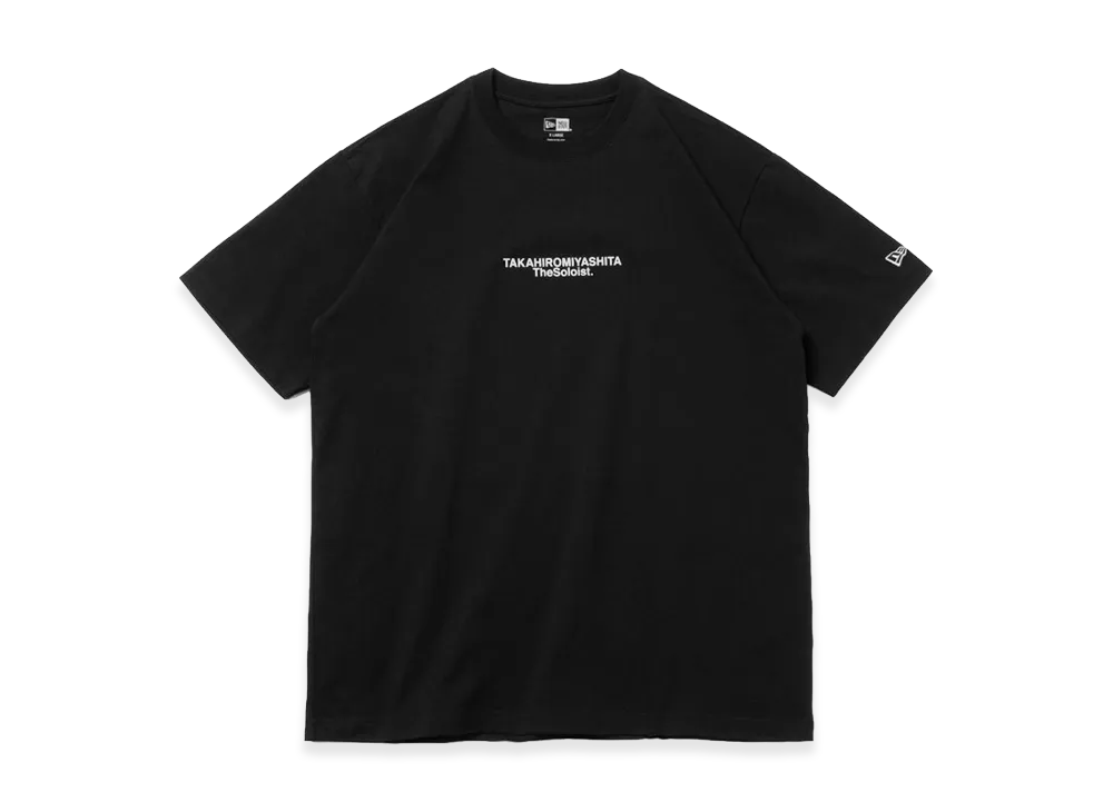 NEW ERA x TAKAHIROMIYASHITATheSoloist. SS24 S/S Cotton T-Shirt Regular Fit "Black"