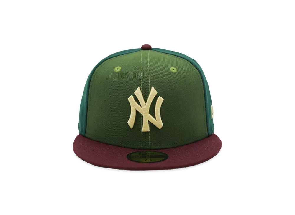 NEW ERA x THE CAP 5950 New York Yankees Rifle "Green/Dark Green"