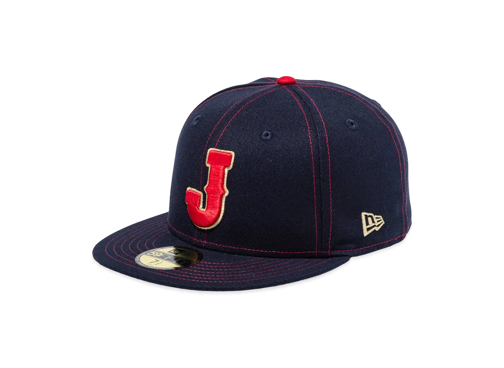 NEW ERA 59Fifty World Baseball Classic "Navy/Scarlet"