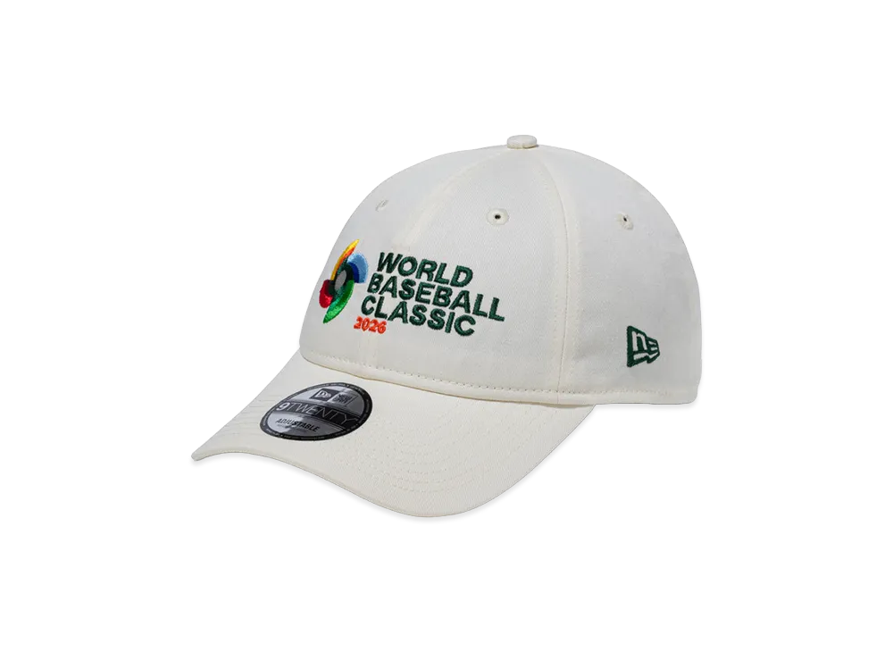 NEW ERA 9Twenty World Baseball Classic Wbc Logo "Chrome White"