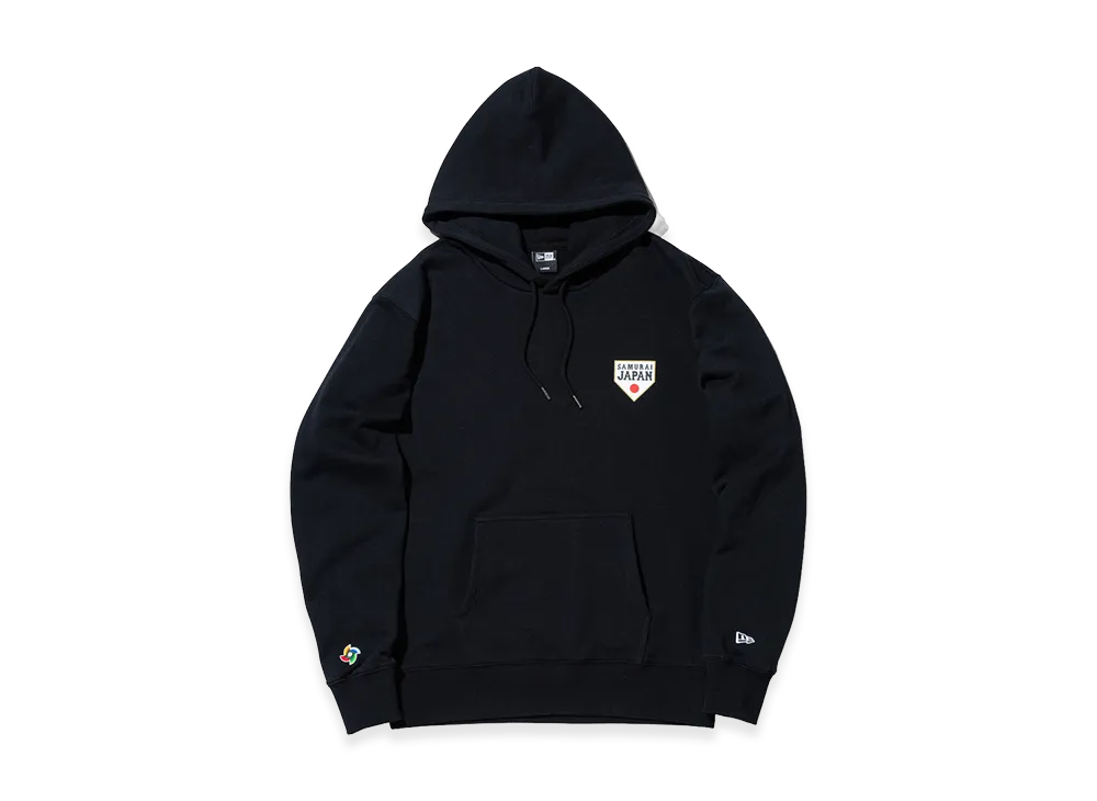 NEW ERA French Terry Sweatshirt Pullover Hoodie World Baseball Classic 3X Champion "Black"