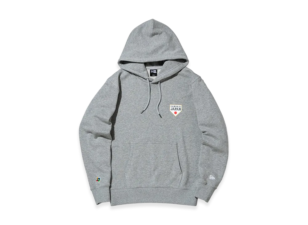 NEW ERA French Terry Sweatshirt Pullover Hoodie World Baseball Classic 3X Champion "Grey"