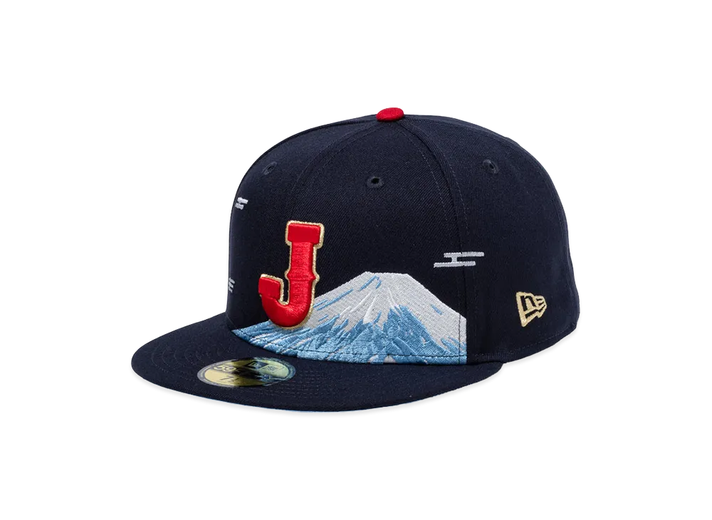 NEW ERA 59Fifty World Baseball Classic Mt. Fuji "Navy"