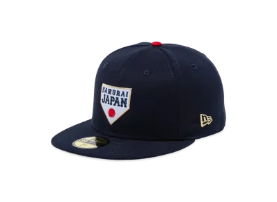 NEW ERA 59Fifty World Baseball Classic Samurai Japan Embroidery "Navy"