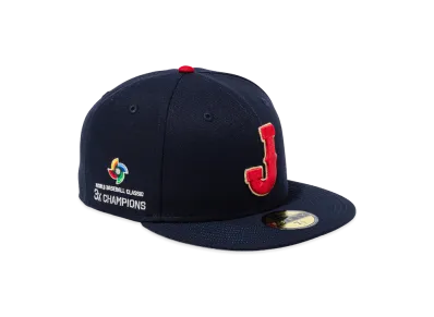 NEW ERA 59Fifty World Baseball Classic Under Visor Embroidery Side Wbc Logo "Navy"