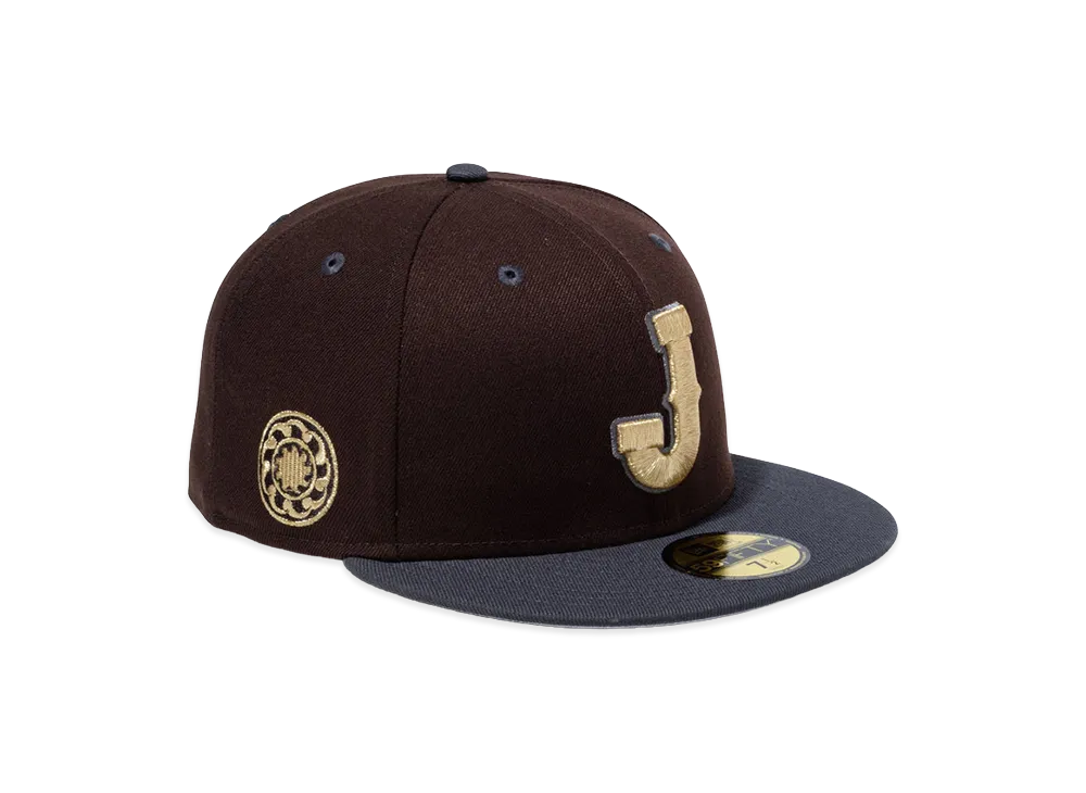 NEW ERA 59Fifty World Baseball Classic Samurai "Burnt Wood/Graphite"