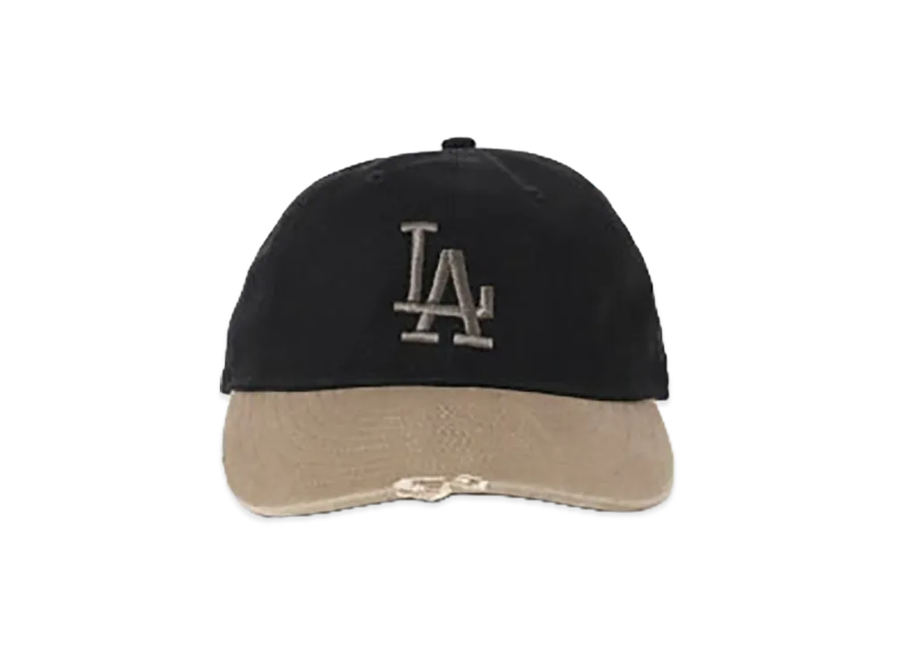 NEW ERA x JOURNAL STANDARD relume Exclusive 9Thirty(TM) Hard Wash Dodgers Cap "Black/Camel"