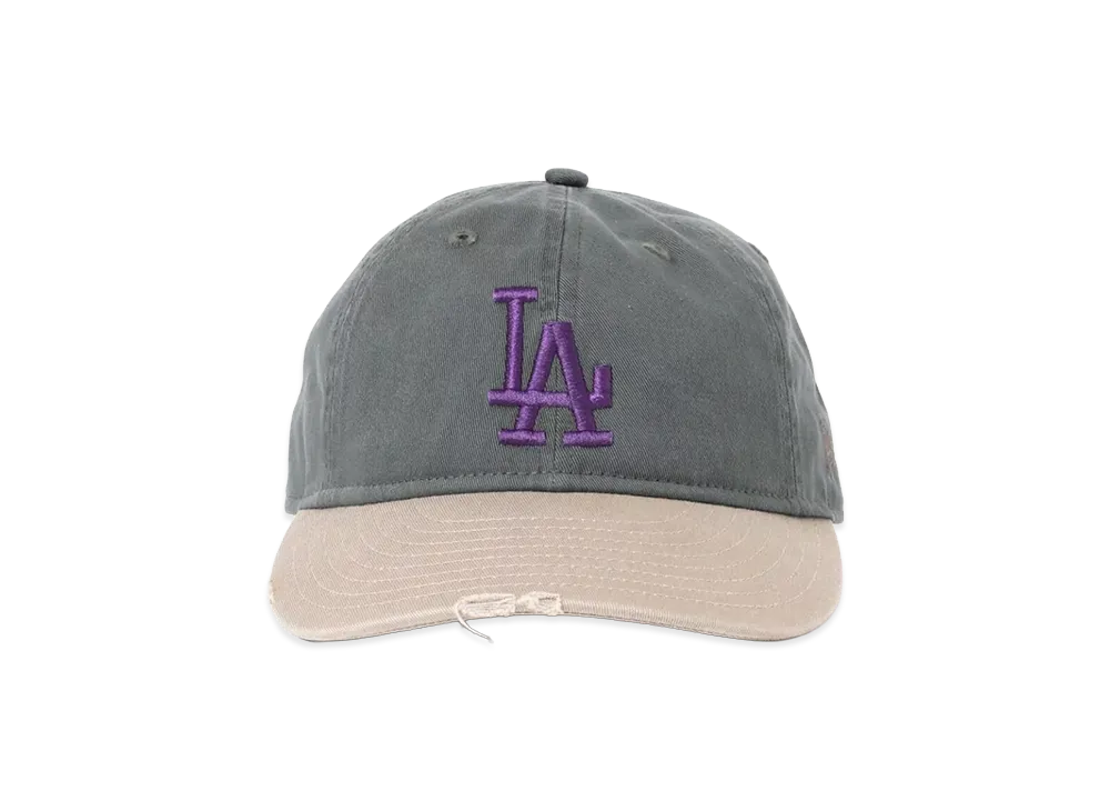 NEW ERA x JOURNAL STANDARD relume Exclusive 9Thirty(TM) Hard Wash Dodgers Cap "Gray/Charcoal"