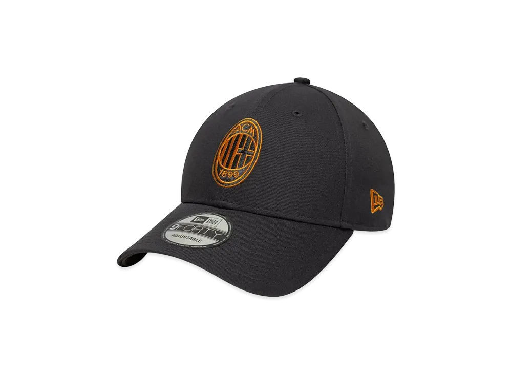 NEW ERA x AC Milan 9Forty "Dark Gray"
