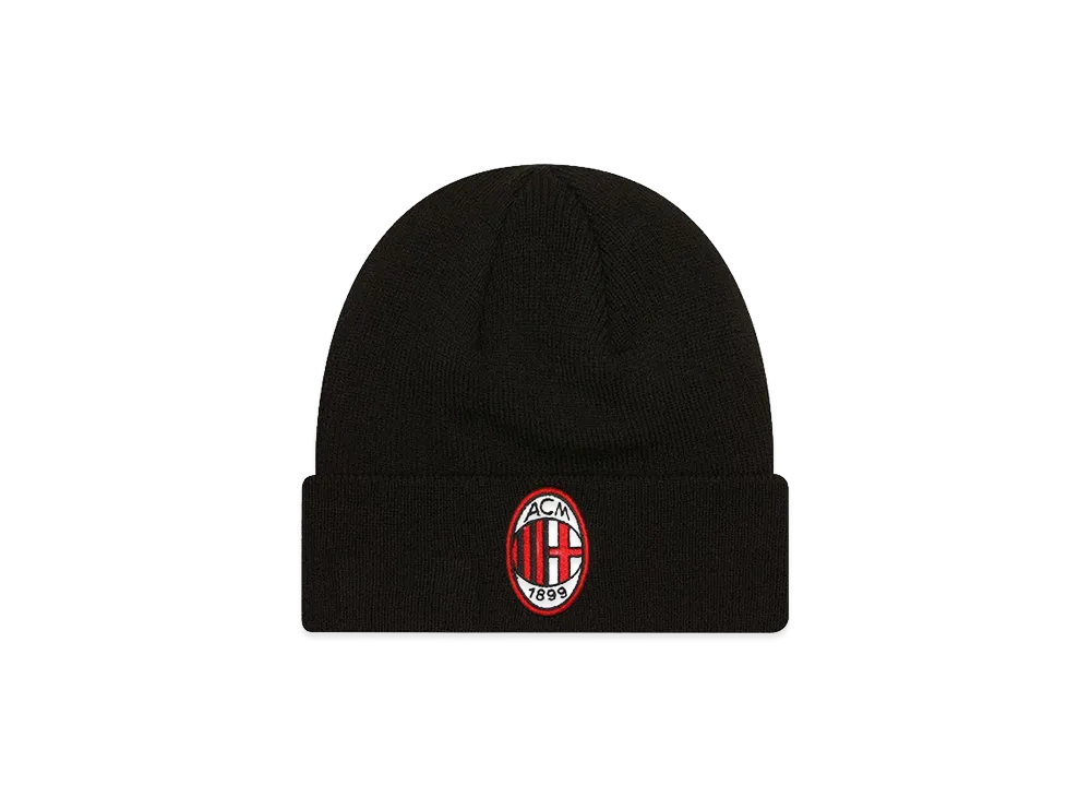 NEW ERA x AC Milan Cuff Knit "Black"