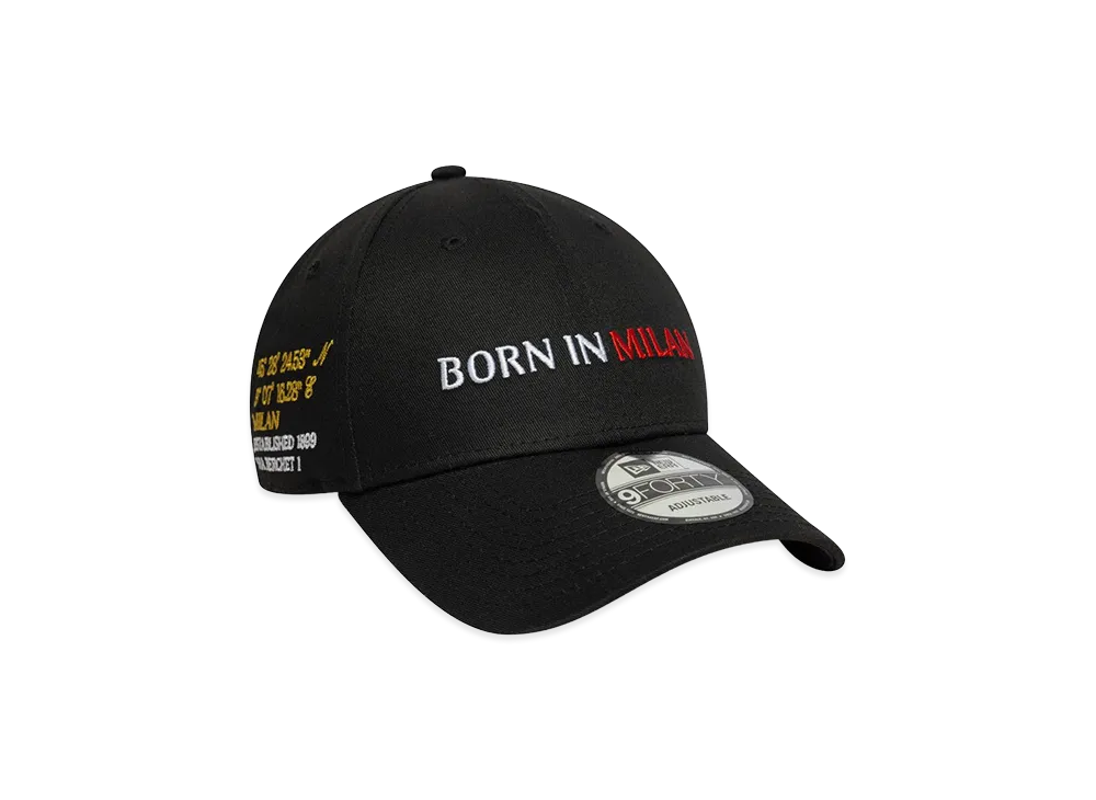 NEW ERA x AC Milan 9Forty "Black"
