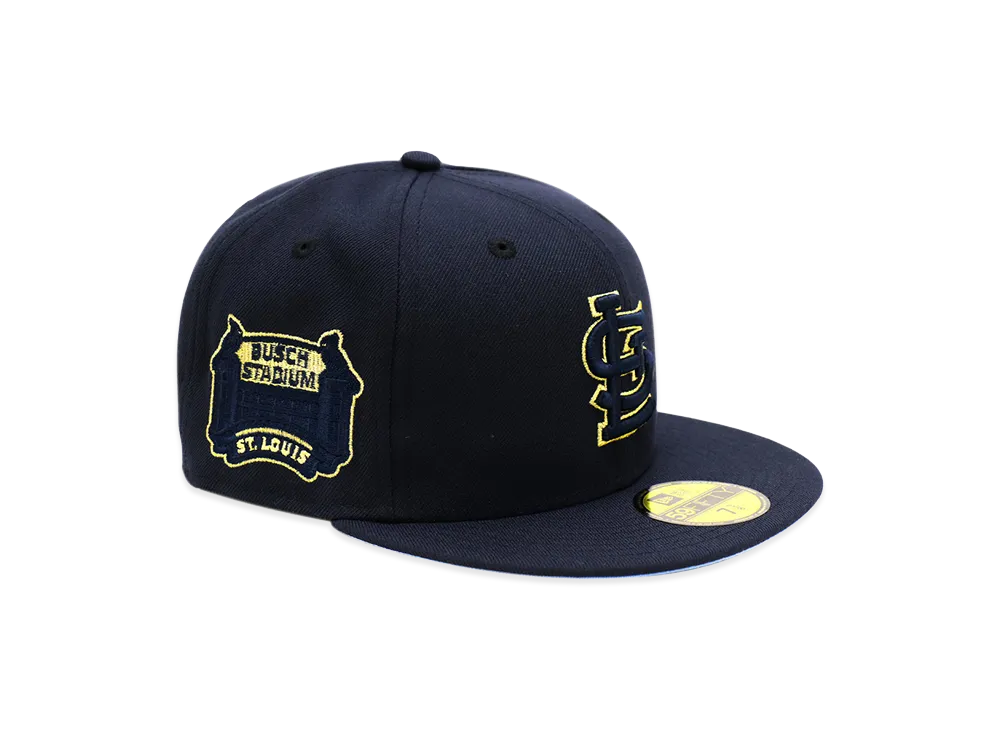 NEW ERA x MLB The Cap 59Fifty Glow In The Dark St. Louis Cardinals "Navy"