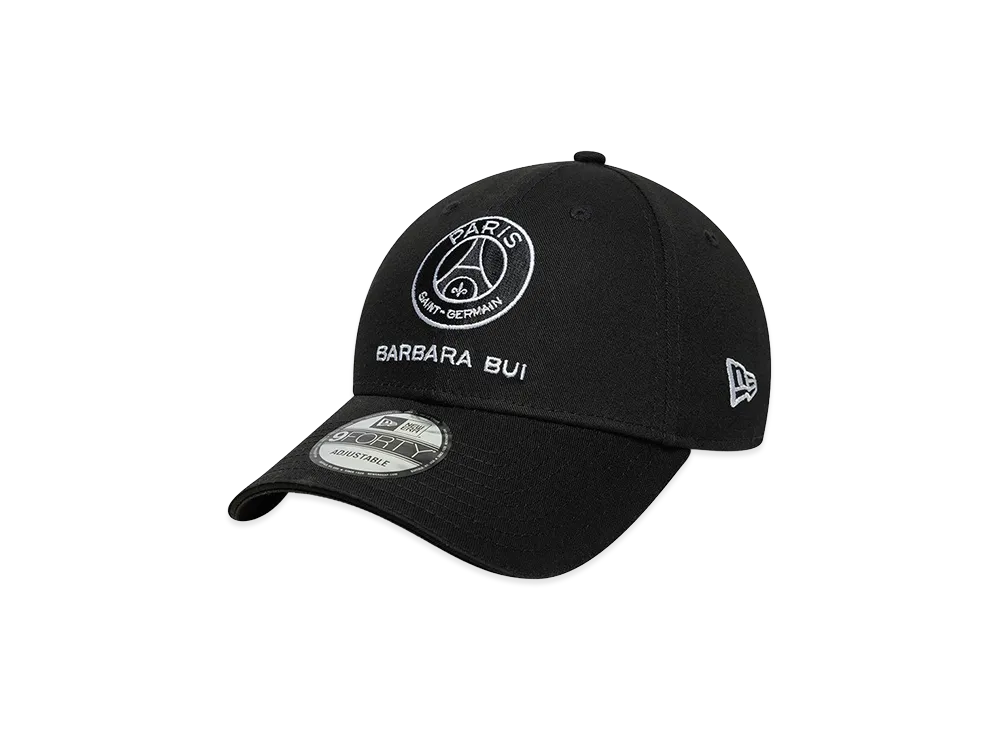 NEW ERA x Barbara Bui x Paris Saint-Germain Football Club 9Forty "Black"