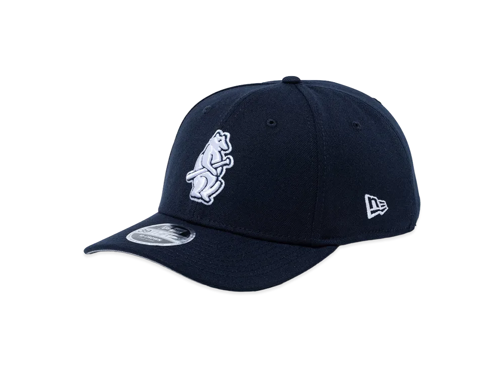 NEW ERA 39Thirty M-Crown Player Replica Chicago Cubs Cooperstown "Black"