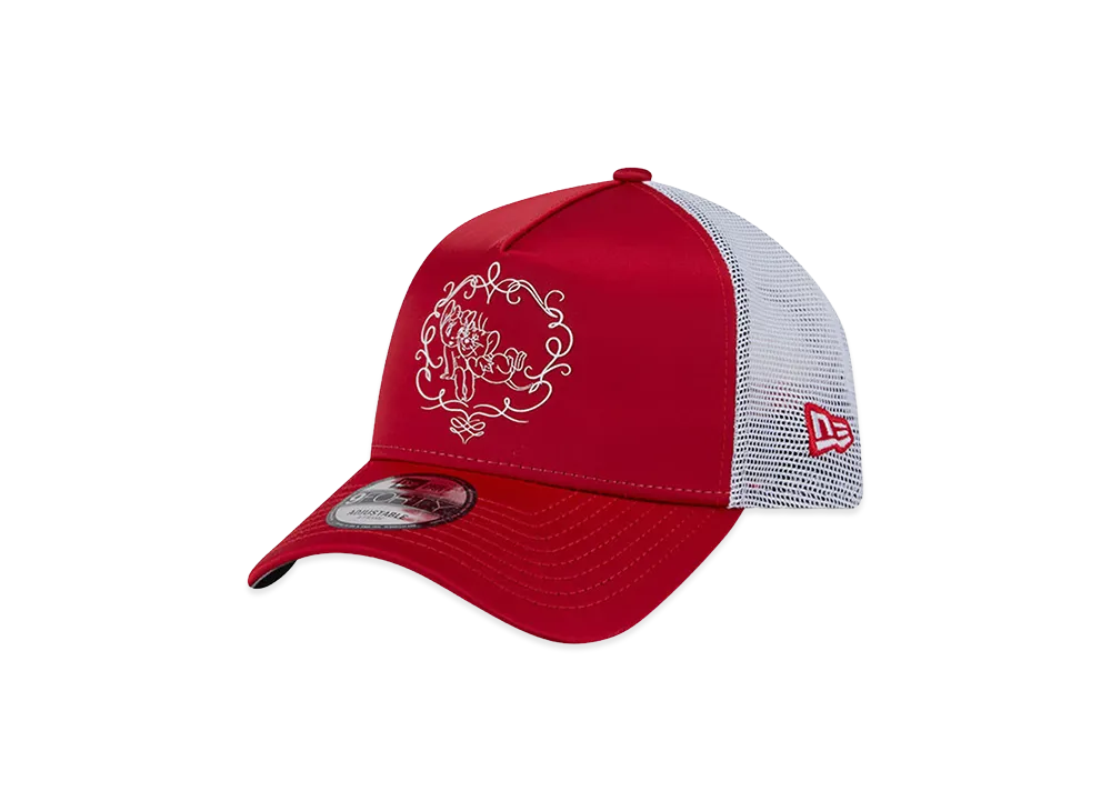 NEW ERA 9Forty A-Frame Trucker Tom and Jerry "Scarlet"