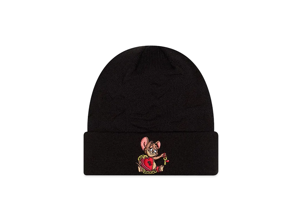 NEW ERA Basic Cuff Knit Tom and Jerry "Black"
