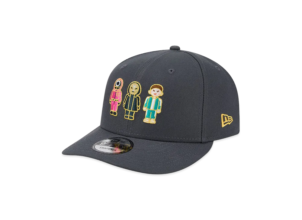 NEW ERA PC 9Fifty Squid Game Characters "Gray"