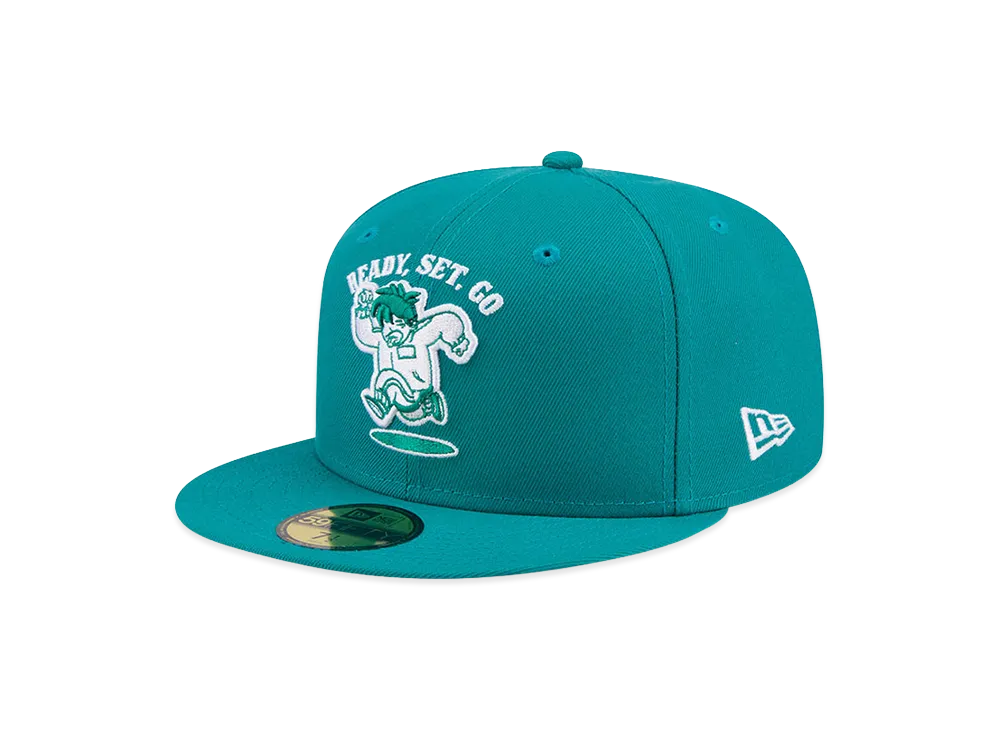 NEW ERA 59Fifty Squid Game Ready Set Go "Green"