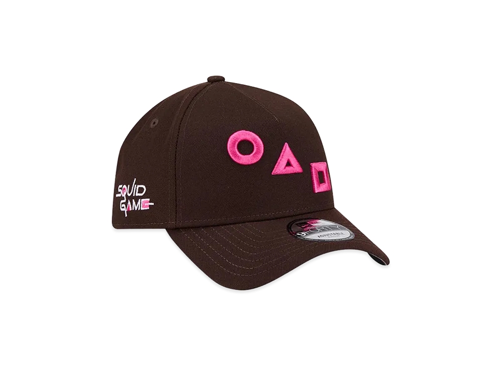 NEW ERA 9Forty A-Frame Squid Game Hierarchy "Brown"