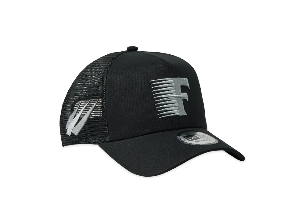 NEW ERA 9Forty A-Frame Trucker FRISK "Black"