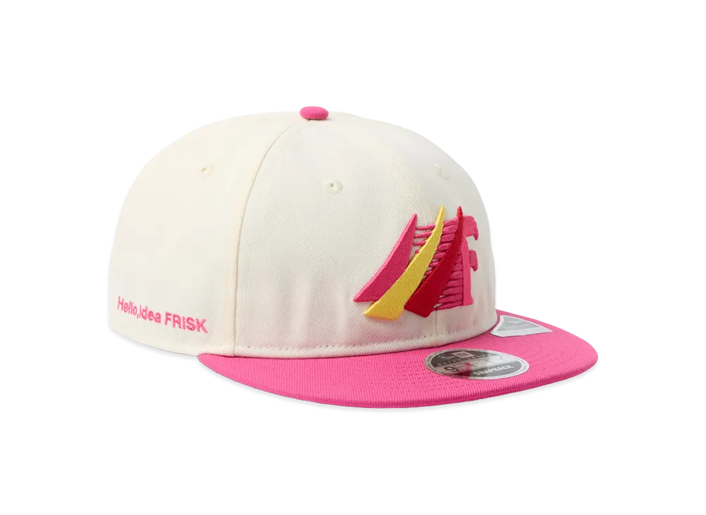 NEW ERA RC 9Fifty Flat Visor FRISK "Chrome/Beetroot Purple"