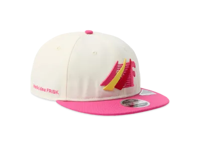 NEW ERA RC 9Fifty Flat Visor FRISK "Chrome/Beetroot Purple"