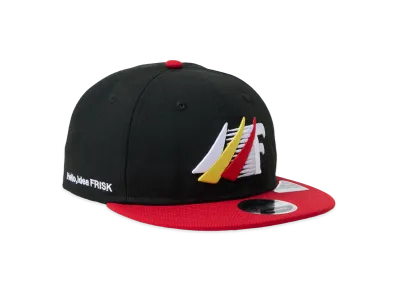 NEW ERA RC 9Fifty Flat Visor FRISK "Black/Scarlet"