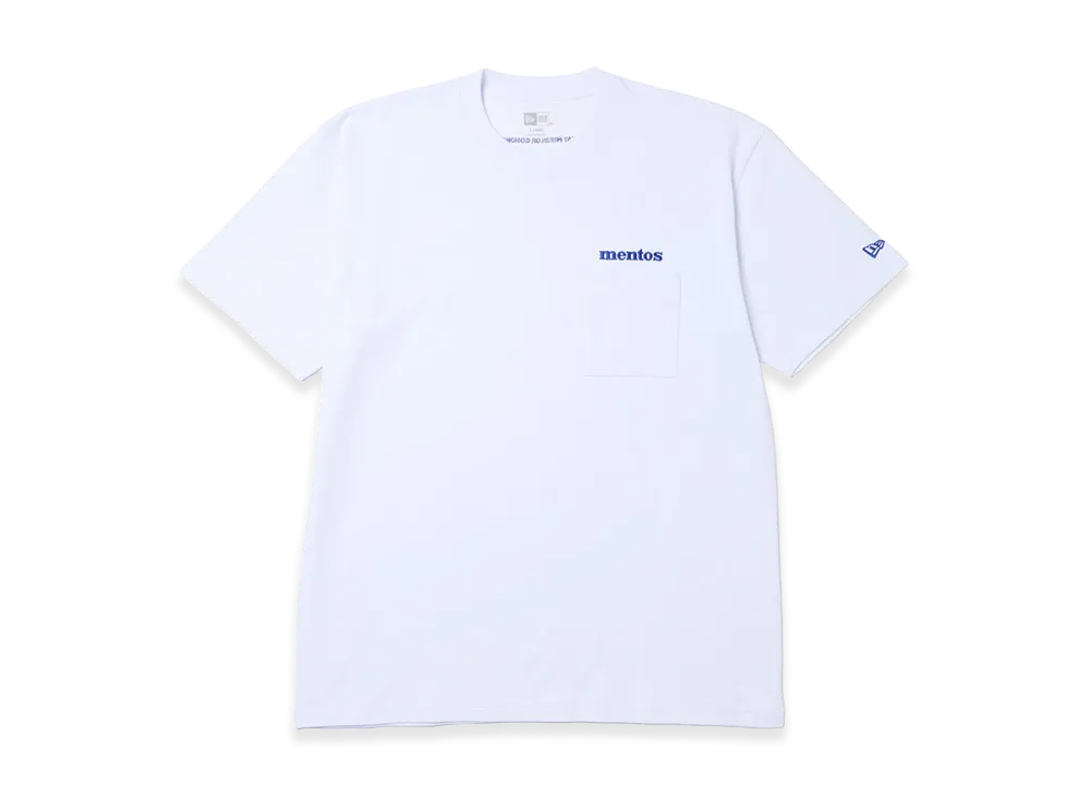 NEW ERA S/S Cotton Pocket T-Shirt mentos "White"