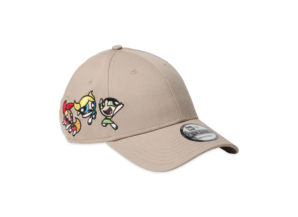 NEW ERA 9Forty The Powerpuff Girls Side "Ash Brown"