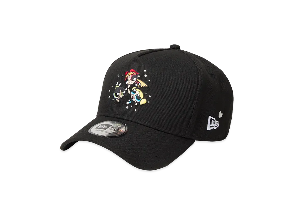 NEW ERA 9Forty A-Frame The Powerpuff Girls Rhinestone "Black"