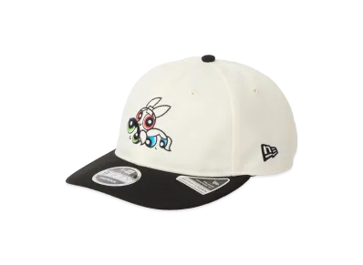 NEW ERA PC 9Fifty Curved Visor The Powerpuff Girls 2-Tone "Chrome White/Black"