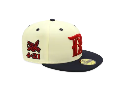 NEW ERA x THE CAP 59Fifty The Cap City Connect Texas Rangers "Chrome White/Navy"