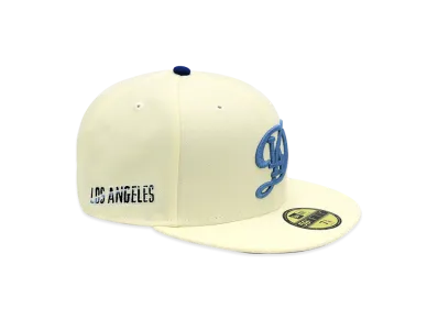 NEW ERA x THE CAP 59Fifty The Cap City Connect Los Angeles Dodgers "Chrome White"