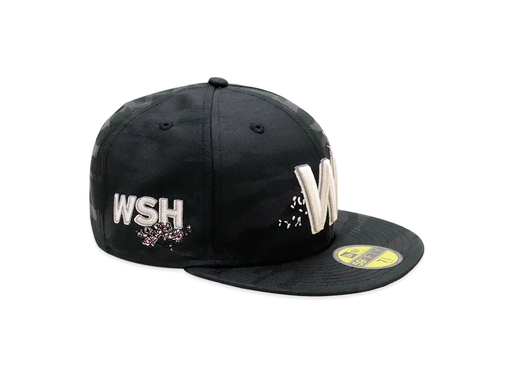 NEW ERA x THE CAP 59Fifty The Cap City Connect Washington Nationals "Black Camo"
