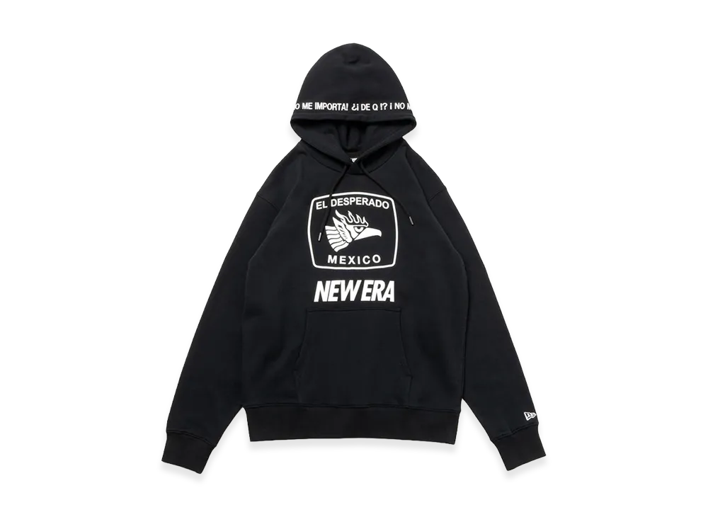 NEW ERA x New Japan Pro-Wrestling French Terry Sweatshirt Pullover Hoodie El Desperado "Black"