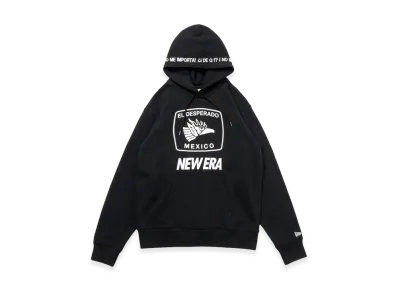 NEW ERA x New Japan Pro-Wrestling French Terry Sweatshirt Pullover Hoodie El Desperado "Black"