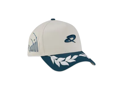 NEW ERA 9FORTY E-Frame Quadrant "Ivory/Green"