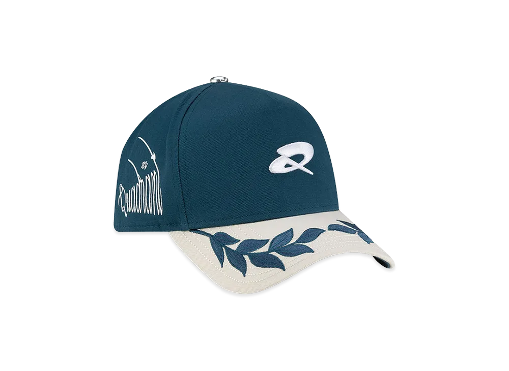 NEW ERA 9FORTY E-Frame Quadrant "Green/Ivory"