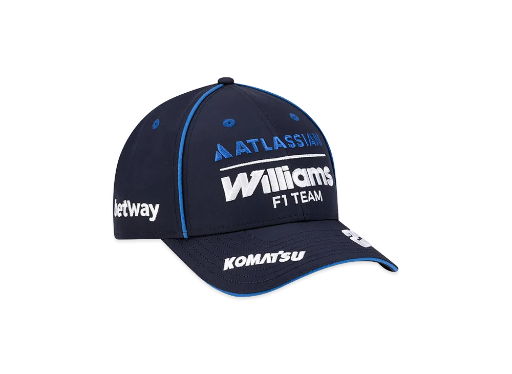 NEW ERA 9FORTY M-Crown Atlassian Williams F1 Team Alex Albon 23 "Navy"