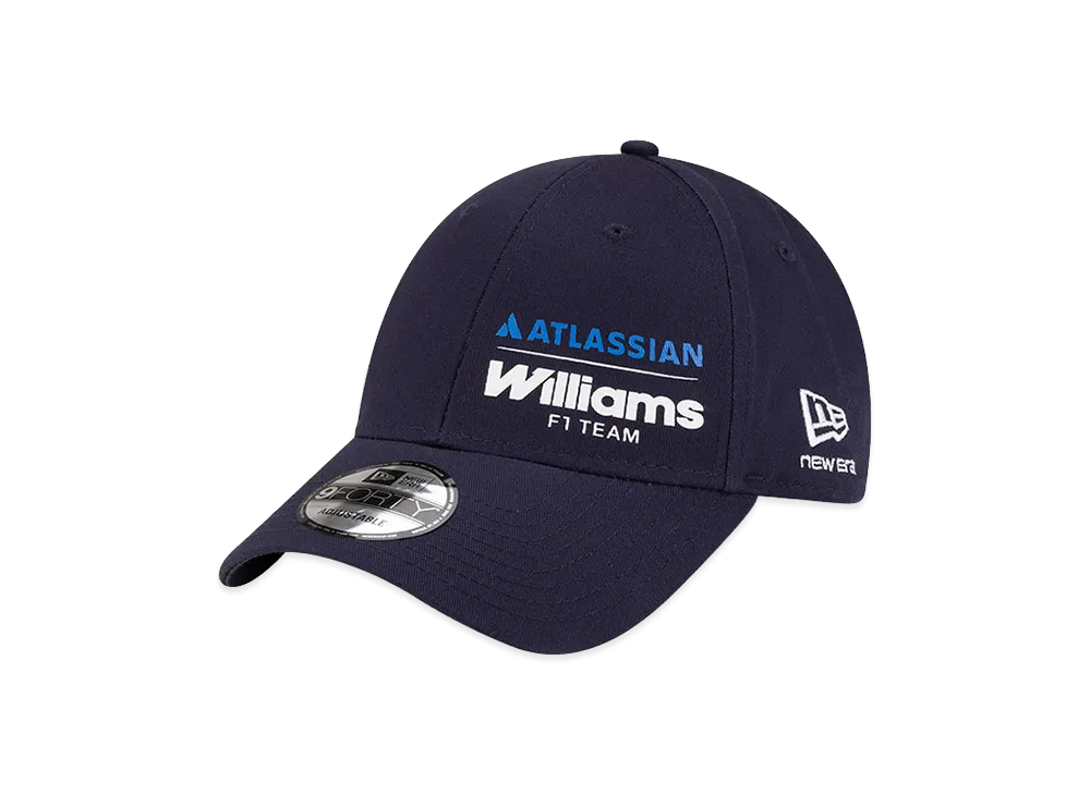 NEW ERA 9FORTY Atlassian Williams F1 Team Essential "Navy"