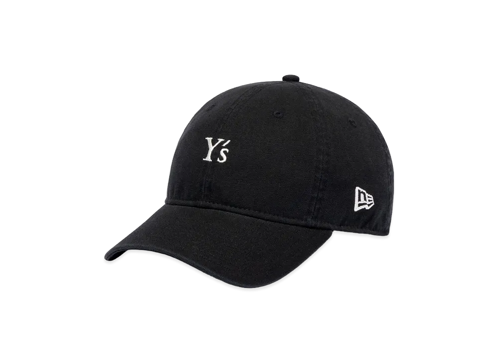 NEW ERA x Y's 9Twenty SS26 Duck Canvas "Black/Chrome"