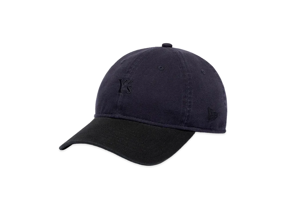 NEW ERA x Y's 9Twenty SS26 Duck Canvas "Navy/Black"
